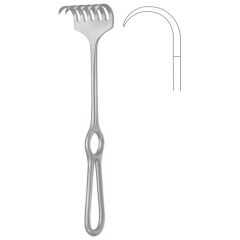 Rake retractor