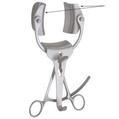 Collin lateral retractor blades pair