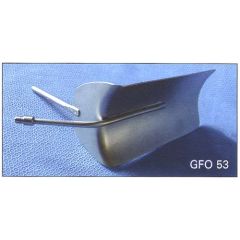 Iron intern retractor blade