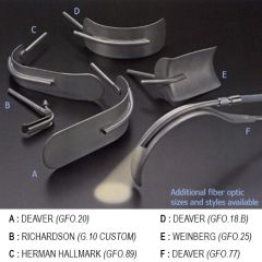 Iron intern retractor blade