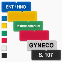 Étiquettes en aluminium