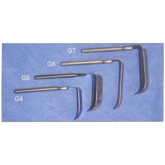 Iron intern retractor blades